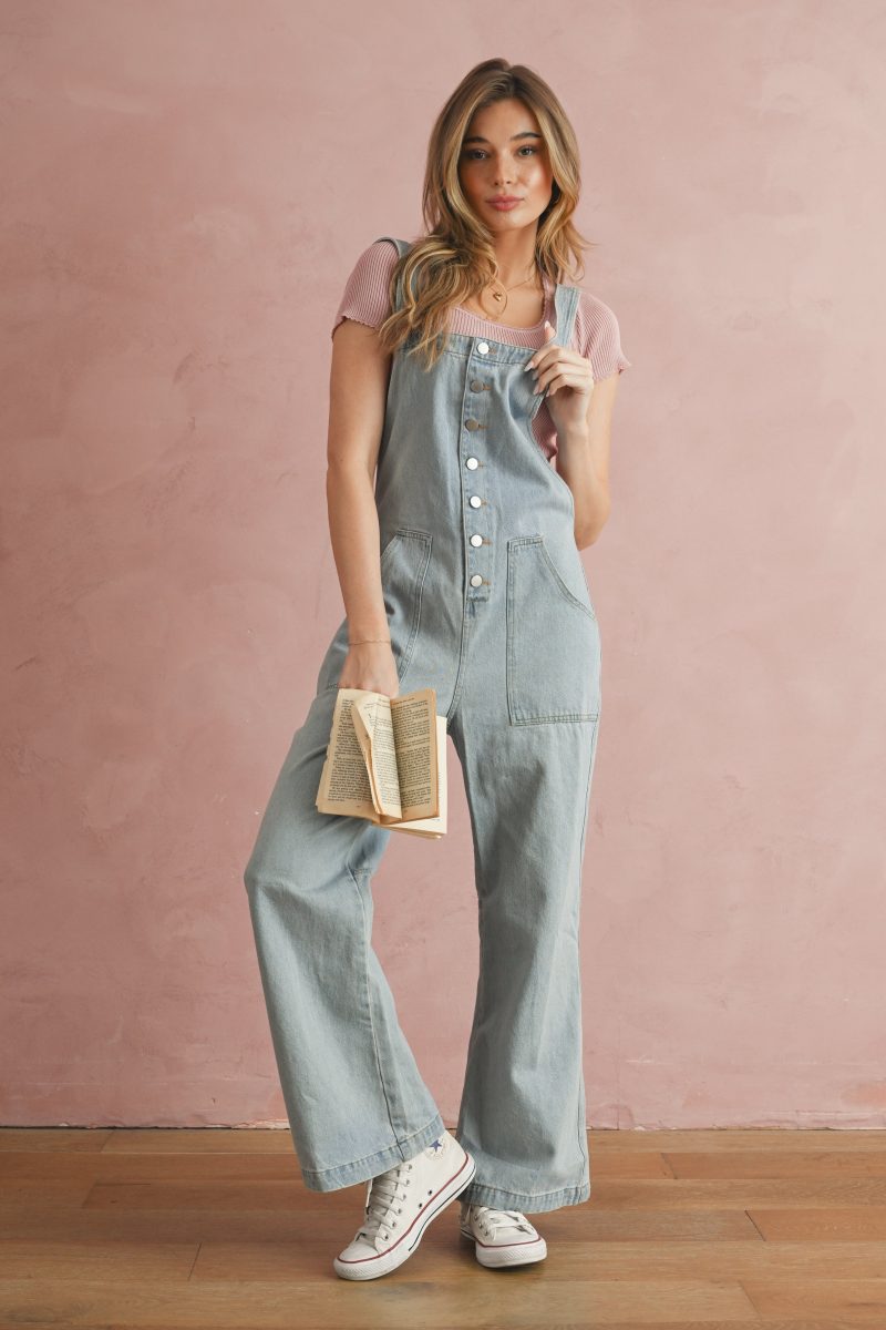 Blue Water Colored Skies Jumpsuit - Image 3