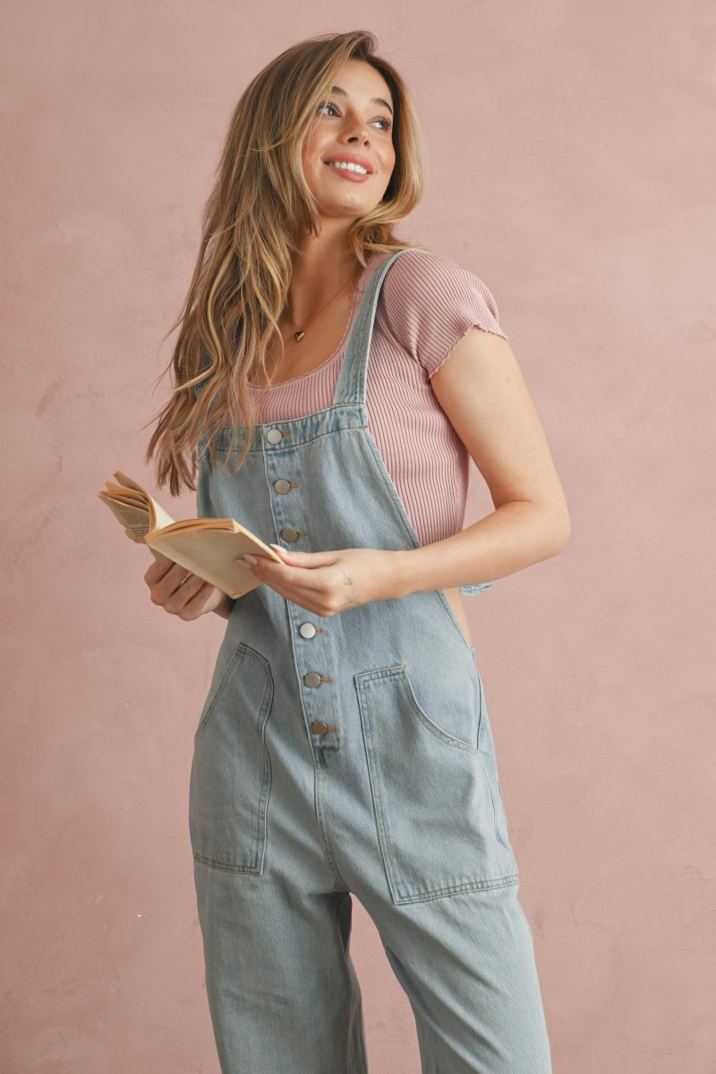 Blue Water Colored Skies Jumpsuit - Image 4